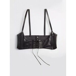 Torrid Black Harness Waist Tie Corset Size 5 or 28 Plus